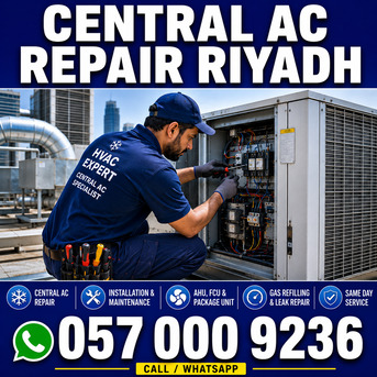 ✅✅✅ CENTRAL AC REPAIR RIYADH – ✅ 057 000 9236 ✅✅✅ photo 1