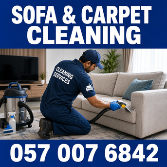 ✅✅✅ SOFA & CARPET CLEANING – ✅ 057 007 6842 ✅✅✅ photo 1