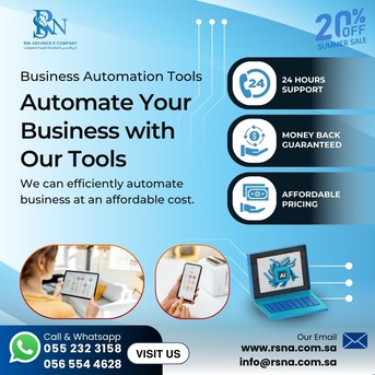 Automate Your Business With Our Tools- 20% Off