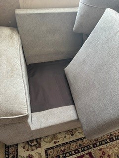 Home Center Single Seater Sofa / School Bag New / Dishes / Window Blind photo 2