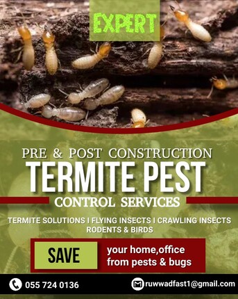 EXPERT PEST CONTROL⭐FUMIGATION & CLEANING SERVICES CONTACT:(055•7240136) photo 2