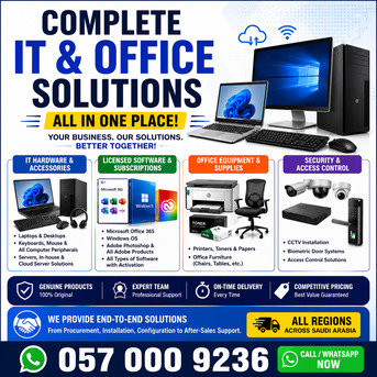 ✅✅✅ COMPLETE IT & OFFICE SOLUTIONS RIYADH – ✅ 057 000 9236 ✅✅✅