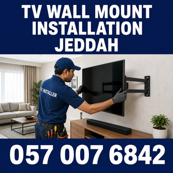 ✅✅✅ TV WALL MOUNT INSTALLATION JEDDAH – ✅ 057 007 6842 ✅✅✅