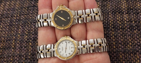 SAR 1450,  Raymond Weil Watch Gold & Steel For Ladies Original Swiss Made 1450 Riyals For Each Watch photo 1