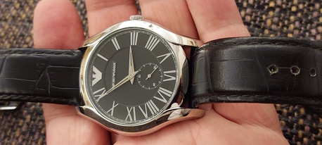 SAR 850,  Emporio Armani Watch Big Dial 40mm For Men photo 1