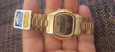 SAR 995,  Orient Digital Watch NEW Vintage Of More Than 40 Years Ago  Men Original Japan Made 995 photo 2