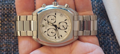 SAR 1130,  Tissot Chronograph Watch Big Dial 42mm For Men Original Swiss Made photo 1