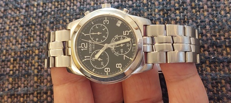 SAR 1150,  Tissot Chronograph Watch For Men Original Swiss Made 1150 Riyals photo 1