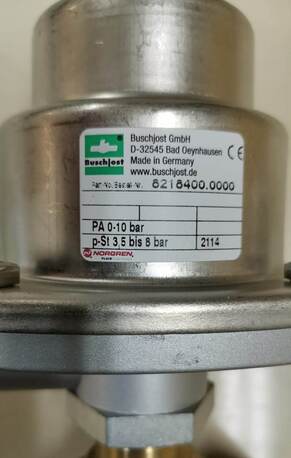 SAR 700,  NEW GIRBAU AIR OPERATED STEAM VALVE REF-186817 photo 2