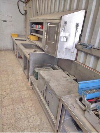 SAR 3000,  Workshop Stainless Steel Counter To Reassemble photo 1