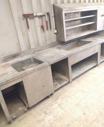 SAR 3000,  Workshop Stainless Steel Counter To Reassemble photo 3