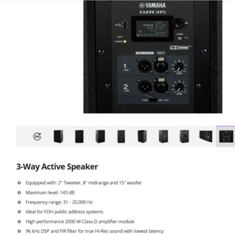 SAR 6700,  YAMAHA DZR315 photo 3