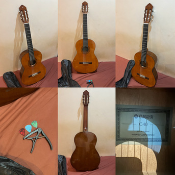 SAR 350,  Yamaha C40 Classical Guitar For Sale photo 2