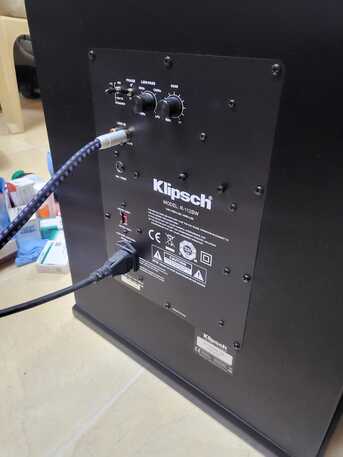 SAR 1800,  Subwoofer: Klipsch R-112SW photo 2