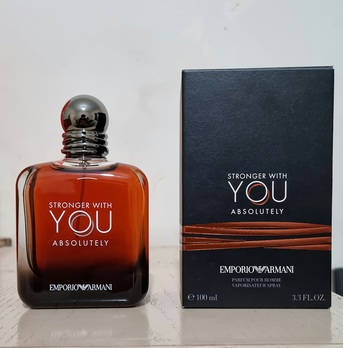 SAR 350,  Armani Perfume - Stronger With You Absolutely 100ml