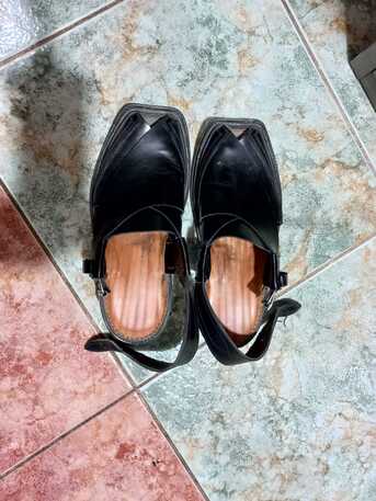 SAR 150,  Sale For Two Peshawari Chappal (Handmade) And One Shoe photo 2