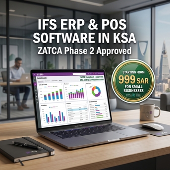 SAR 999,  ZATCA Phase 2 POS & Billing Software For Small Businesses (999 SAR One-Time)