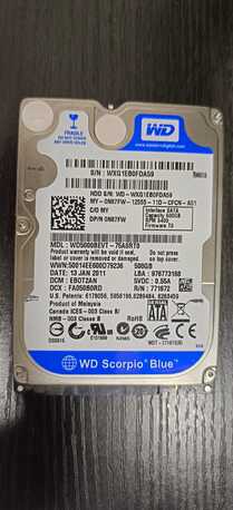 SAR 100,  HDD 500 GB & SSD 240 GB & 4 GB RAM For Laptop And Desktop