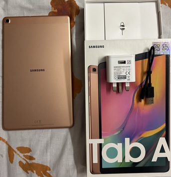 SAR 520,  Original Mint Condition Gold Color SAMSUNG Galaxy  Tab A, 10.1 Inch - T-515 Model photo 2