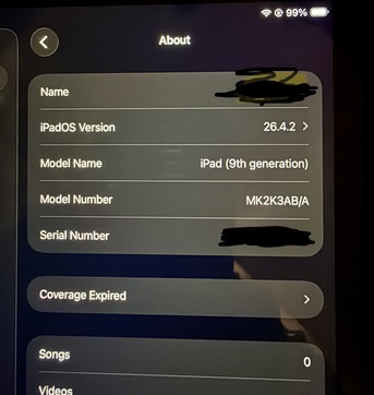 SAR 850,  IPad 9th Generation photo 2