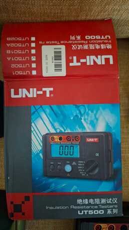 SAR 100,  Insulation Resistance Tester (1000V) - UNI-T UT500 (NEW) photo 1