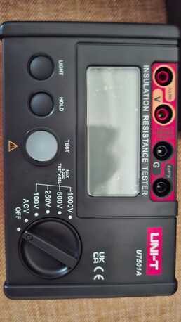 SAR 100,  Insulation Resistance Tester (1000V) - UNI-T UT500 (NEW) photo 2