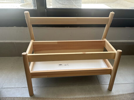 SAR 55,  IKEA FLISAT Solid Wood Book Display Like New