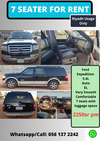 SAR 2000,  7 Seater For Rent For 2 Months photo 1