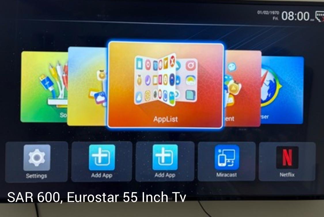 Eurostar tv 55 inches