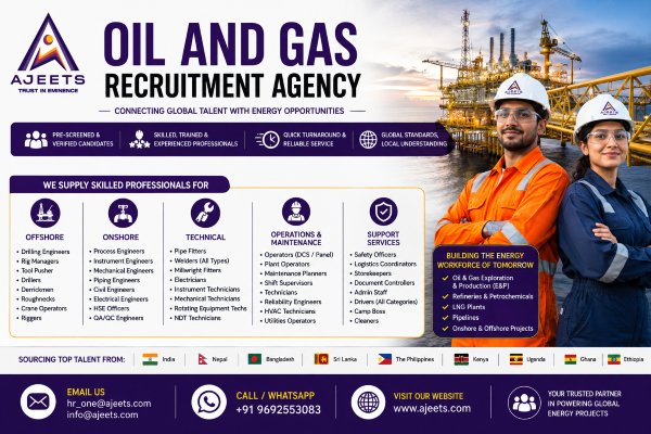 Looking for an Oil and Gas Recruitment Agency in KSA
