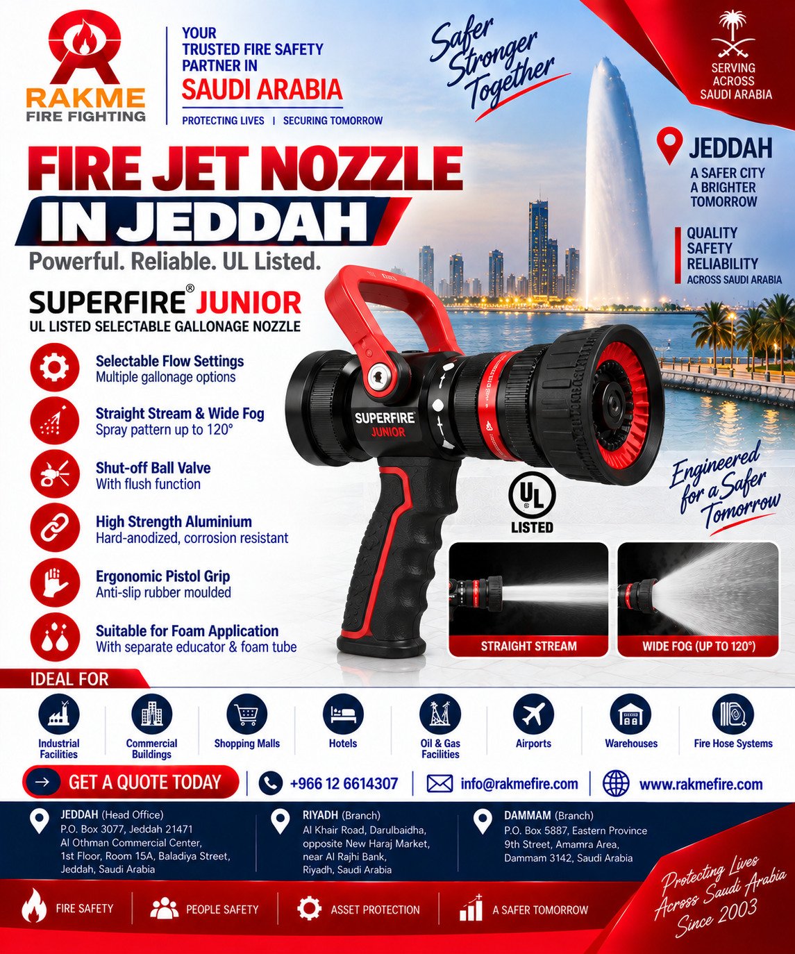 Fire Jet Nozzle in Jeddah photo 1