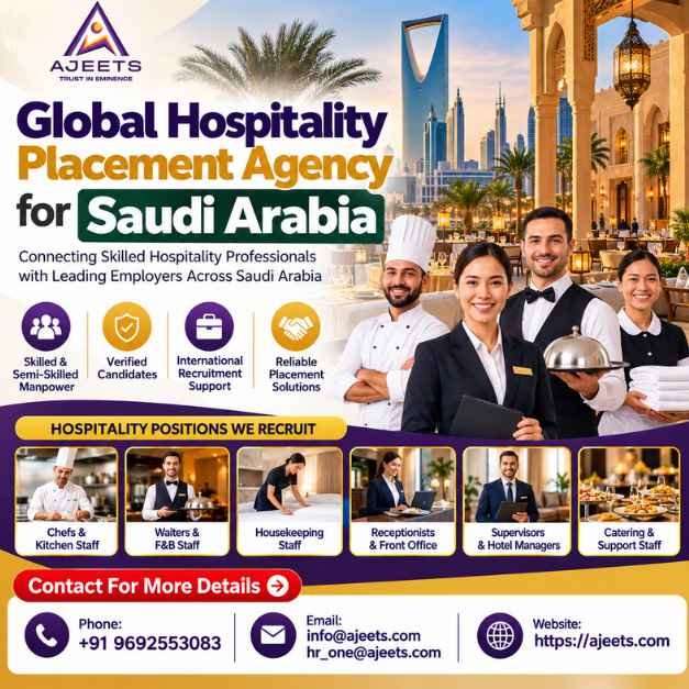 Global Hospitality Placement Agency for Saudi Arabia – Skilled Hospitality Talent photo 1