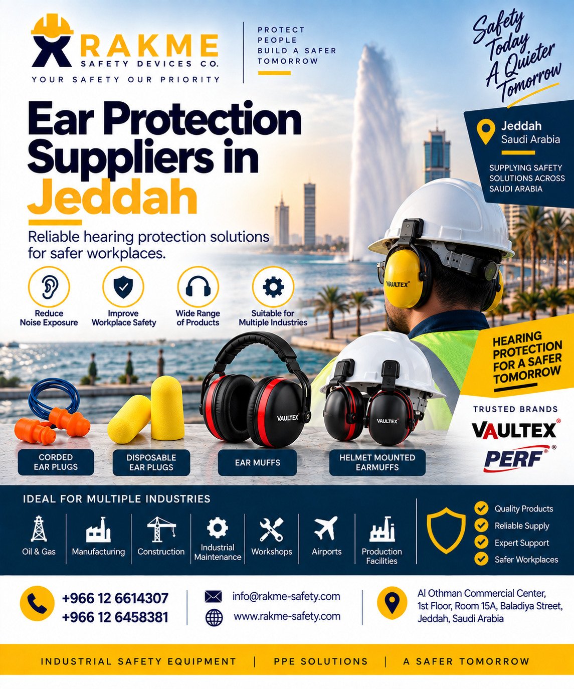 Ear Protection Suppliers in Jeddah