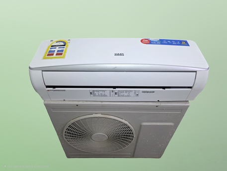 SAR 500,  1–4 Ton Split AC – Delivery & Installation Available  Selling Clean And Fresh Condition photo 1