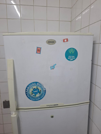 SAR 650,  Samsung Double Door Fridge Goodcondition Available For Sale photo 2