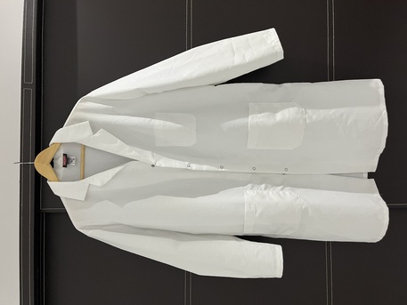 SAR 45,  Red Kap Men's Interior Pocket Lab Coat, White, Large photo 1