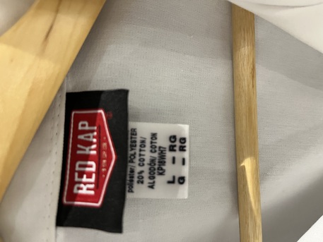SAR 45,  Red Kap Men's Interior Pocket Lab Coat, White, Large photo 2
