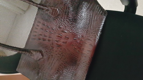 SAR 700,  Brahmin Crocodile Leopard Bag photo 3