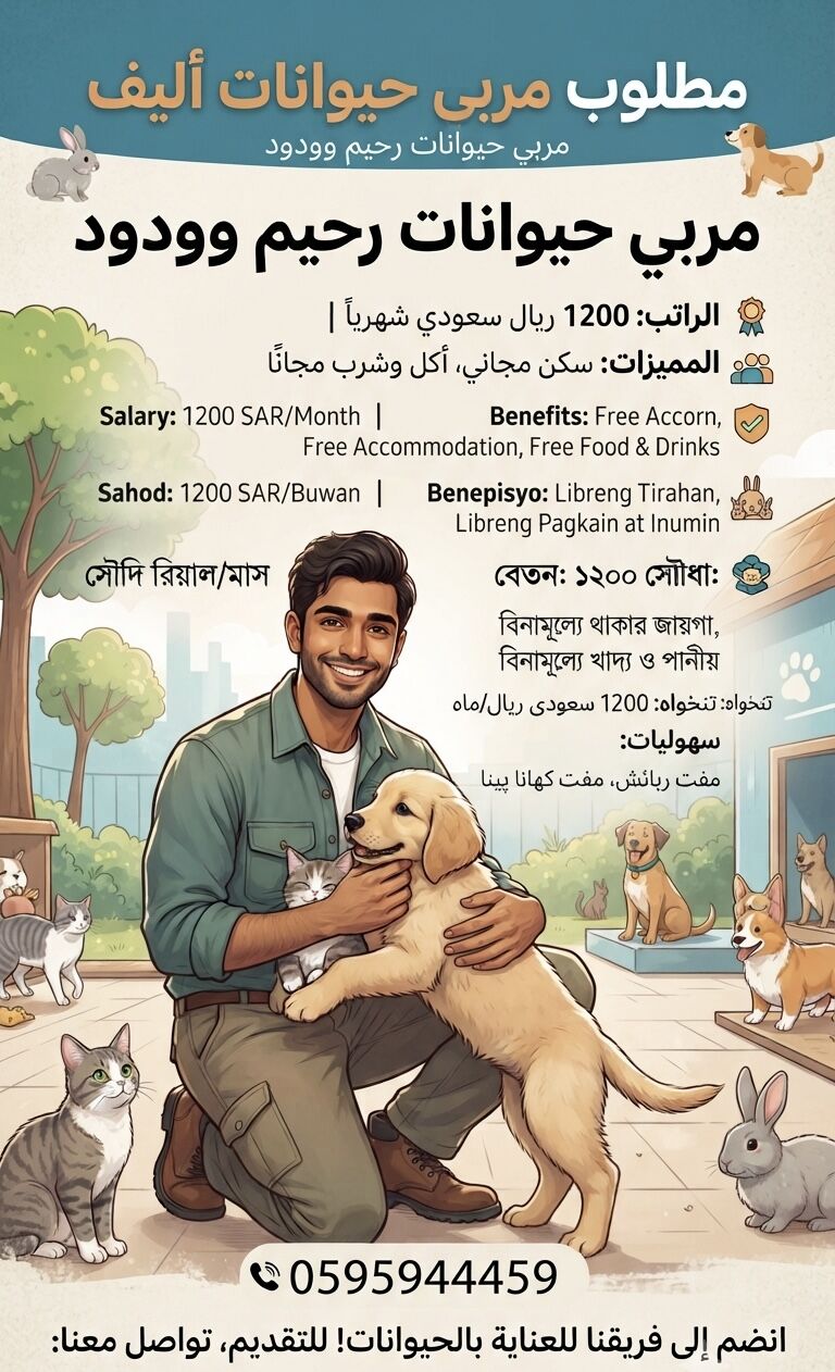Animal Care Worker photo 1