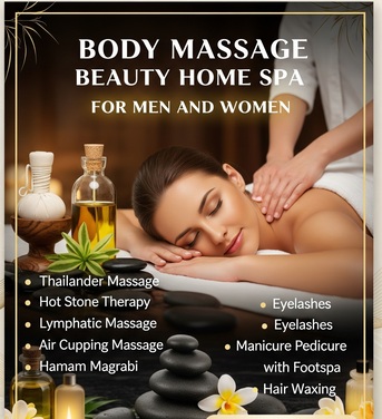 Body Massage Home Service  For Men And Women. 7 Pm To 4 Am Available photo 2