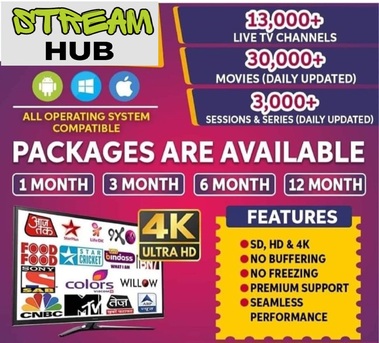 IPTV For SAR 7 Only 14000 Channels & 52,000 Movies Cricket - All Regional Indian Languages photo 2