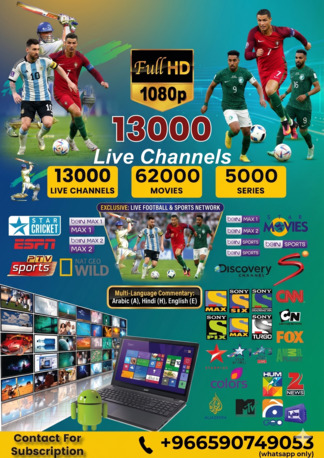 Bring India & Pakistan Home: 14,000+ Live Channels + 62,000 Movies & Series