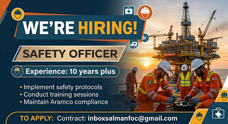 SAFETY OFFICER ARAMCO APPROVE photo 1