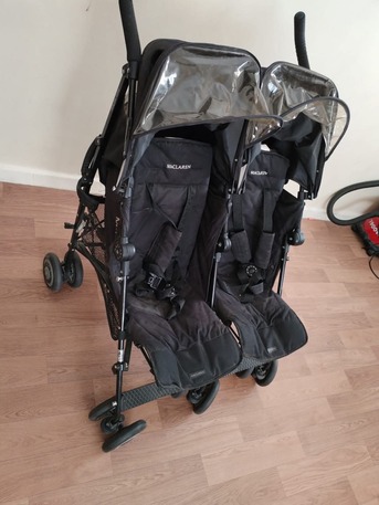 SAR 250,  Twin Stroller (Maclaren Brand) photo 2