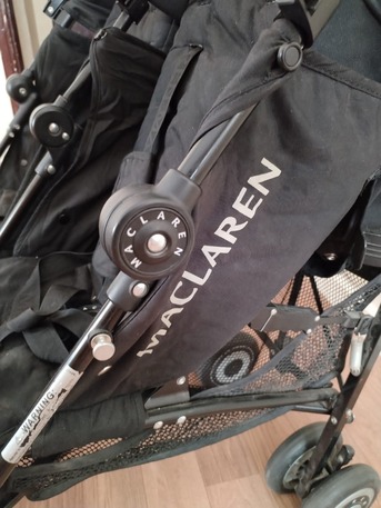 SAR 250,  Twin Stroller (Maclaren Brand) photo 3