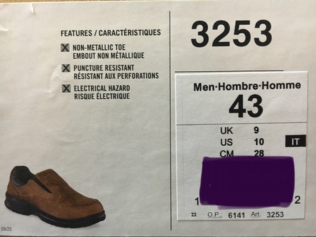 SAR 3,  []Last Piece] RED WING #3253 SAFETY SHOES ALUMINUM TOE photo 2