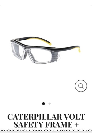 SAR 250,  BRAND NEW CATERPILLAR VOLT SAFETY GLASS FRAME
