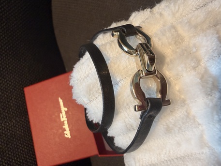 SAR 500,  Two Authentic Designer Bracelets – Ferragamo And Valentino photo 1