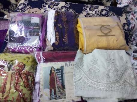 SAR 199,  Ladies Embroidery Suite Stitched & Unstitched For Sale In Riyadh Only199SR photo 1
