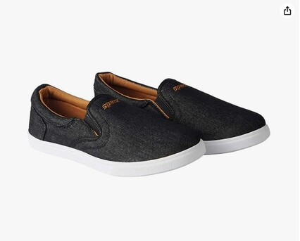 SAR 35,  Sparx Brand Mens ‘’Pull On’’ Casual Shoes Black & Blue For Sale…. photo 2